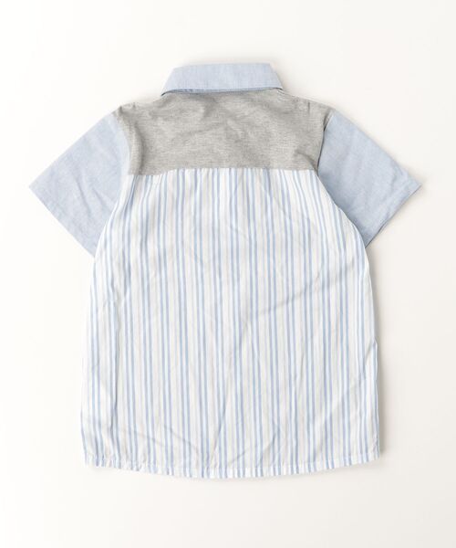 「CHOPIN」 「KIDS」半袖ポロシャツ X-SMALL グレー キッズ_画像2