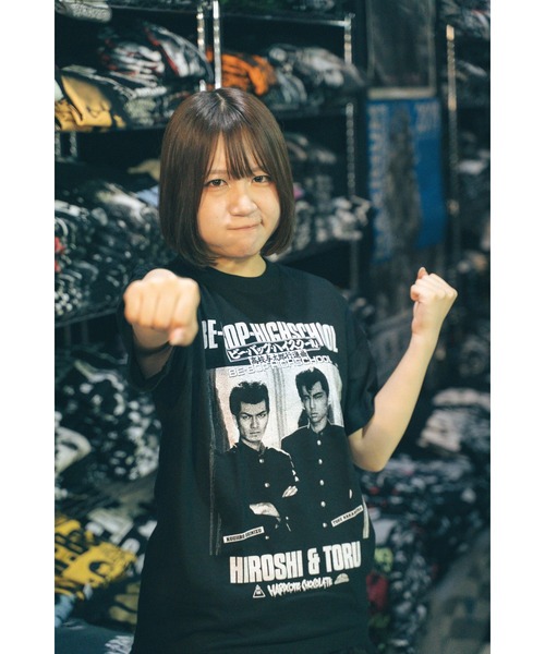 tシャツ ビー・バップ・ハイスクール 高校与太郎行進曲 加藤浩志＆中間