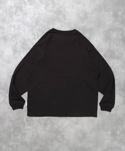 「FFEIN」 長袖Tシャツ X-SMALL アッシュグレー メンズ_画像3