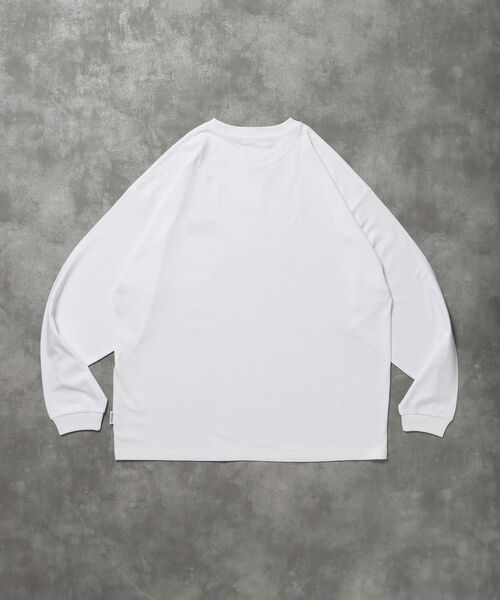 「FFEIN」 長袖Tシャツ X-SMALL アッシュグレー メンズ_画像6