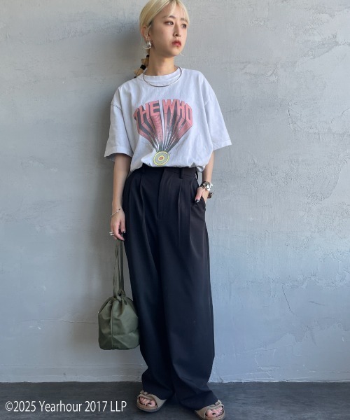 「GOOD ROCK SPEED」 半袖Tシャツ M グレー レディース_画像6