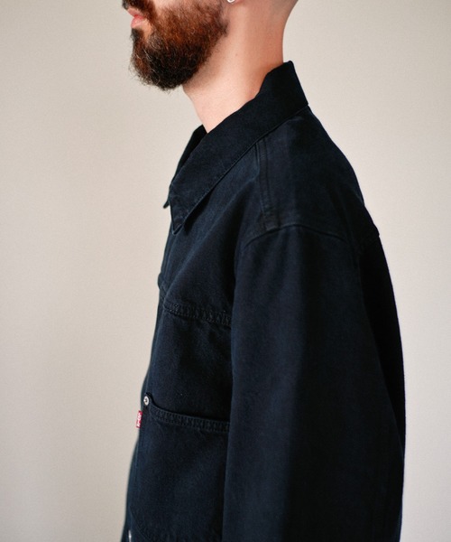 Levi's（リーバイス） デニムジャケット gジャン PREMIUM BLACK TYPE 1