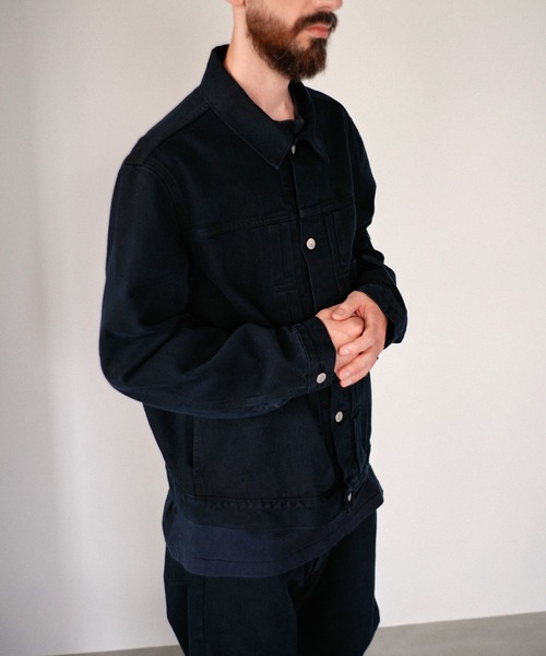 Levi's（リーバイス） デニムジャケット gジャン PREMIUM BLACK TYPE 1