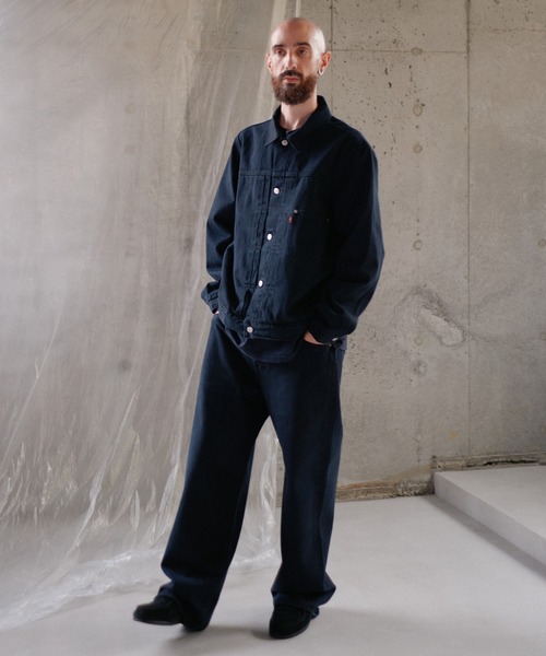 Levi's（リーバイス） デニムジャケット gジャン PREMIUM BLACK TYPE 1