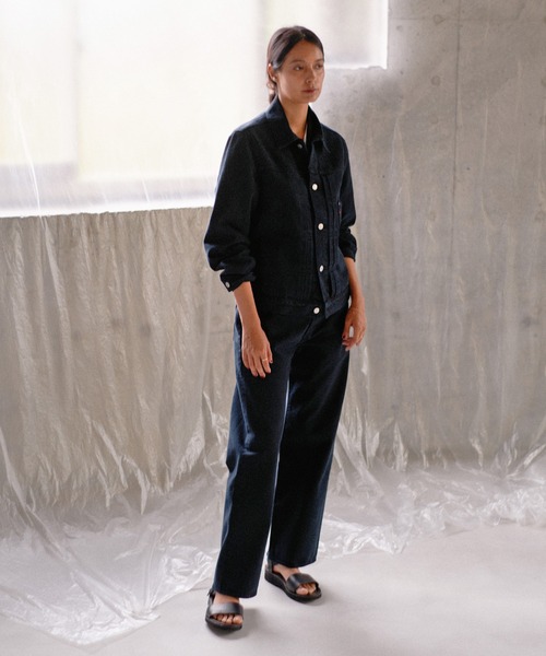 Levi's（リーバイス） デニムジャケット gジャン PREMIUM BLACK TYPE 1