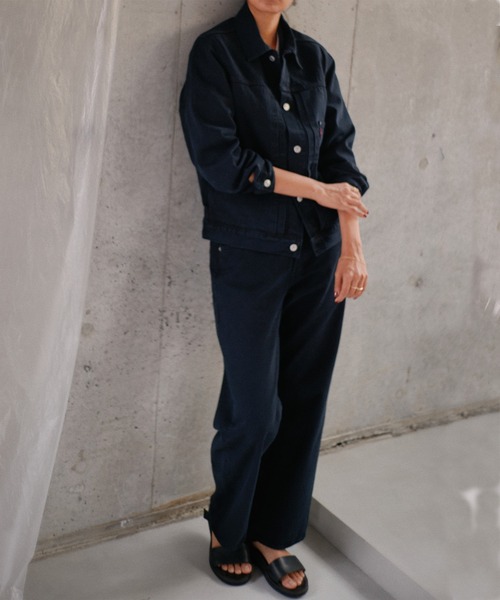 Levi's（リーバイス） デニムジャケット gジャン PREMIUM BLACK TYPE 1