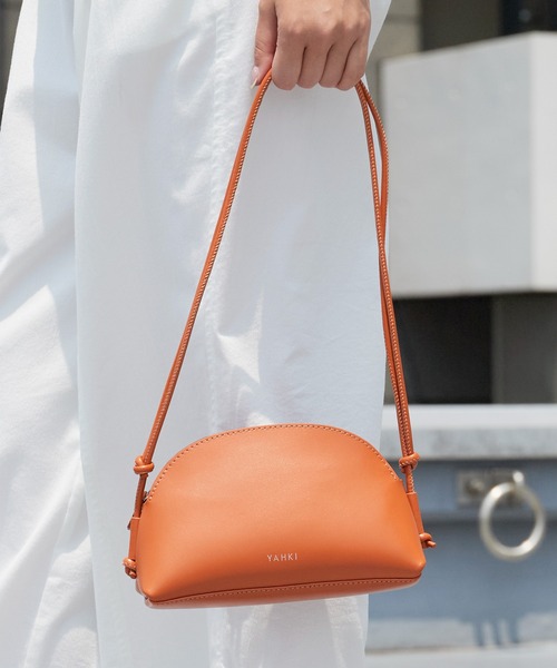 YAHKI（ヤーキ） ショルダーバッグ バッグ CROSSBODY BAG_PURSIMMON