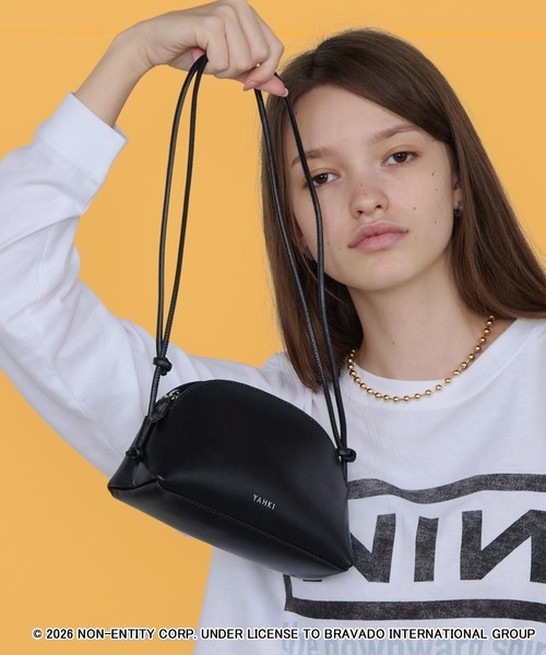 ショルダーバッグ バッグ YAHKI/ヤーキ CROSSBODY BAG_PURSIMMON クロスボディバッグ ショルダーバッグ レザー レディース 高級感 秋服 2026年秋冬