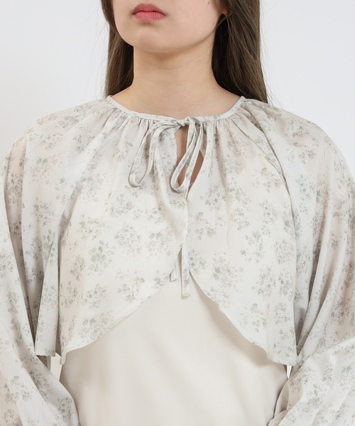 「ASTORIA ODIER」 キャミソールワンピース MEDIUM ベージュ レディース_画像9
