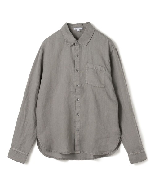 「JAMES PERSE」 長袖シャツ - ベージュ メンズ_画像4