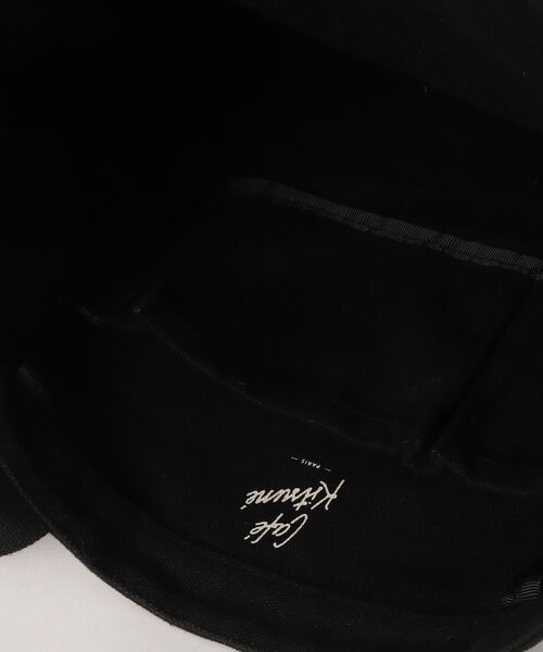 「Maison Kitsune」 トートバッグ U ブラック メンズ_画像4