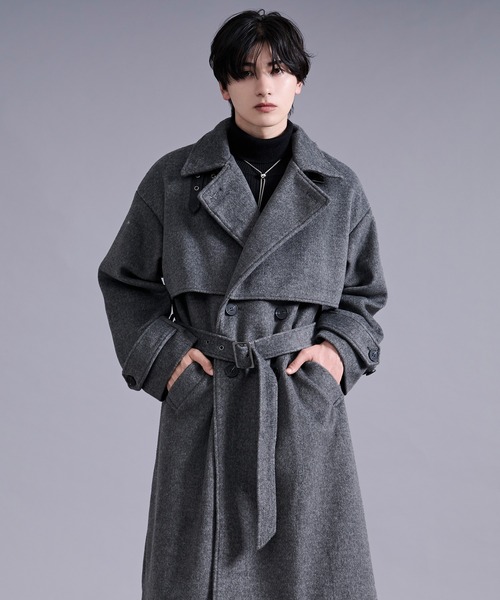 Ellno Loset（エルノロゼット） トレンチコート コート 2wayスタンド