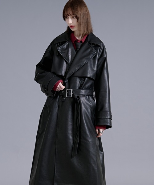 Ellno Loset（エルノロゼット） トレンチコート コート 2wayスタンド