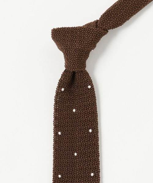 ascot（ビクセン） ネクタイ ASCOT / ドット ニット タイ : ZOZOTOWN