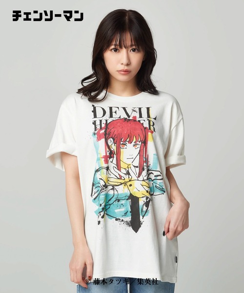 glamb（グラム） tシャツ Makima T / マキマTシャツ「glamb×チェンソー