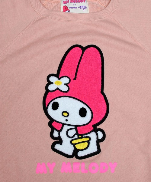 MY MELODYLAND BY MILKBOY / MEEWEE/トレーナー My Melody ✕ MEEWEE ✕ LAND by MILKBOY】PARKER |
