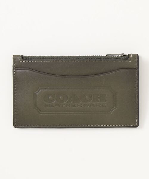 カードケース ジップ カード ケース・コーチ バッジ ジップ カード ケース コーチ