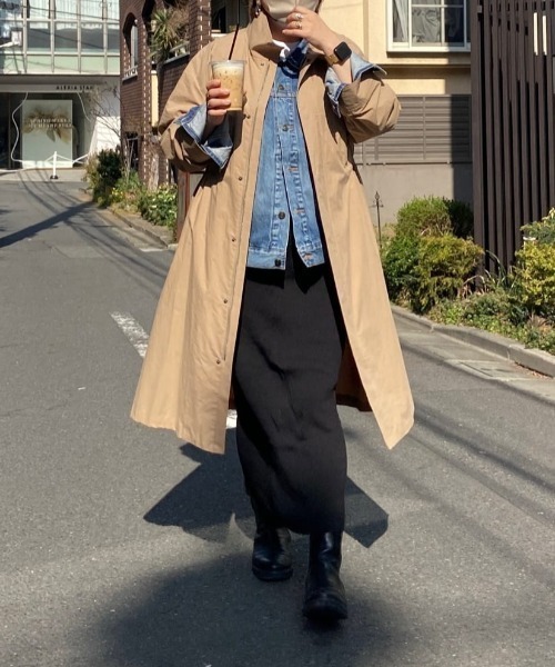 未使用✨RIVE DROITE⭐︎スタンドモッズコート 手洗い可 ネイビー 未使用✨RIVE DROITE⭐︎スタンドモッズコート 手洗い可