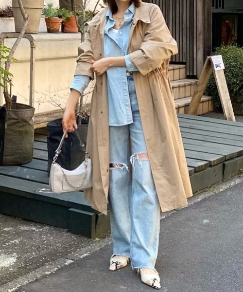 RIVE DROITE（リヴドロワ） コート モッズコート スタンドモッズコート