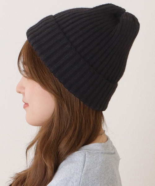 Lace Ladies ニット帽 ニットキャップ ベーシックカラーニット
