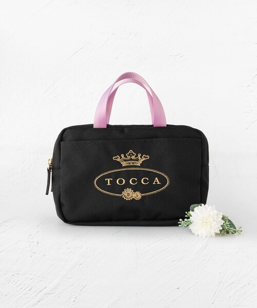 ポーチ レディース TOCCA LOGO POUCH BAG ポーチ｜zozo