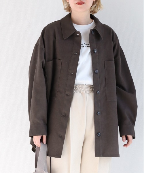 cepo（セポ） コート アウター ツイルオーバーシャツジャケット