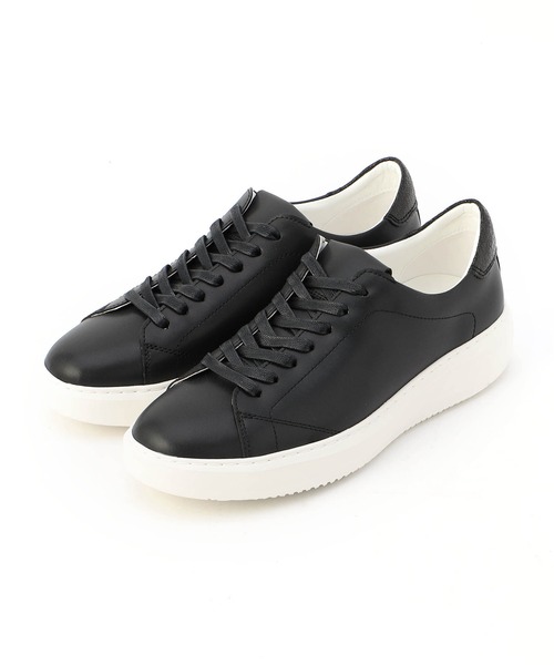 K286新品MONSIEUR NICOLE本革スリッポン27.5cmBRN♂ MONSIEUR NICOLE（ムッシュニコル） スニーカー レザースニーカー