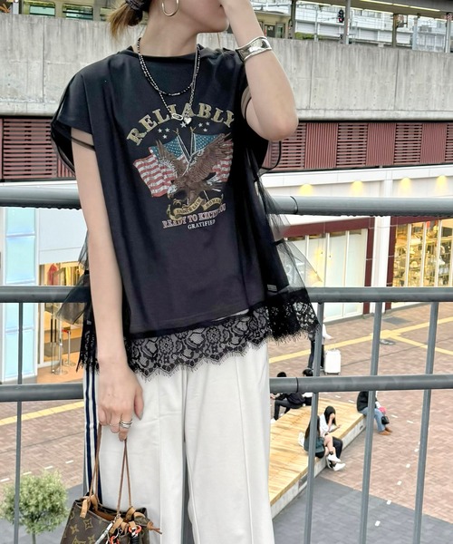 Java tシャツ 「Javaジャバコラボ」チュールレイヤード