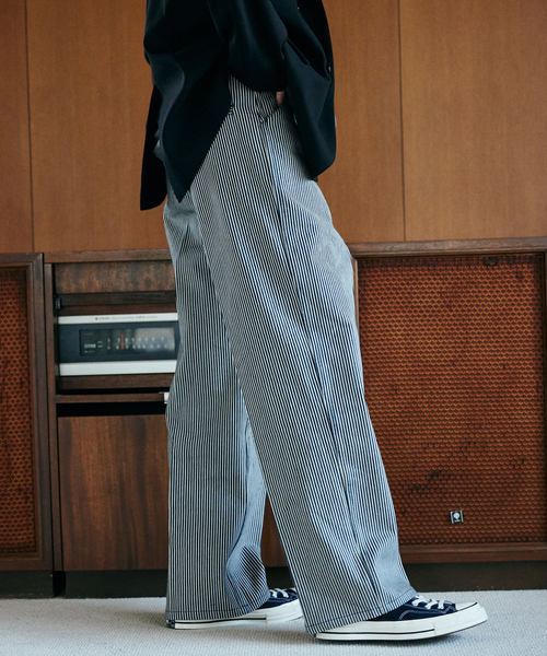 BEN DAVIS オリジナルベンズヒッコリーパンツ 32サイズ BEN DAVIS（ベンデイビス） パンツ 「BEN DAVIS / ベンデイビス」別注