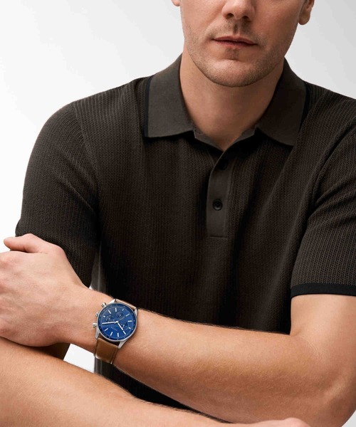 FOSSIL 腕時計 FOSSIL 腕時計 フォッシル メンズ アナログ レザー BQ2857