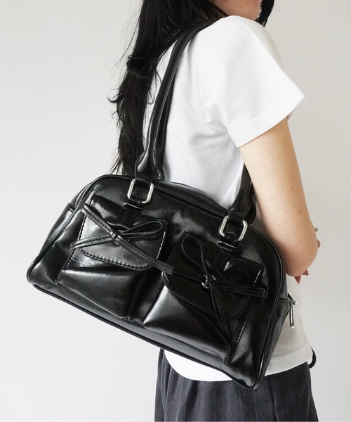 ★LAUREN RALPH LAUREN★ レザー 2way バケットバッグ POLO RALPH LAUREN ハンドバッグ ポニー ラフィア Bellport