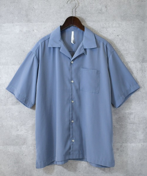 C*T様 最安値 scye オープンカラーシャツ SCYE BASICS シャツ | 「別注」ポリエステル 半袖ボタンダウン