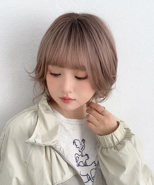 ウィッグ エクステ 「 素肌ウィッグ 接触冷感 選べる3タイプ