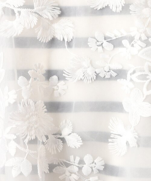 provoke（プロヴォーク）tulle lace N／S blouse セール】provoke（プロヴォーク）tulle lace N／S blouse
