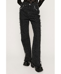 SLY（スライ） ジーンズ デニム デニムパンツ GRAIN TWEED JW PT-BE