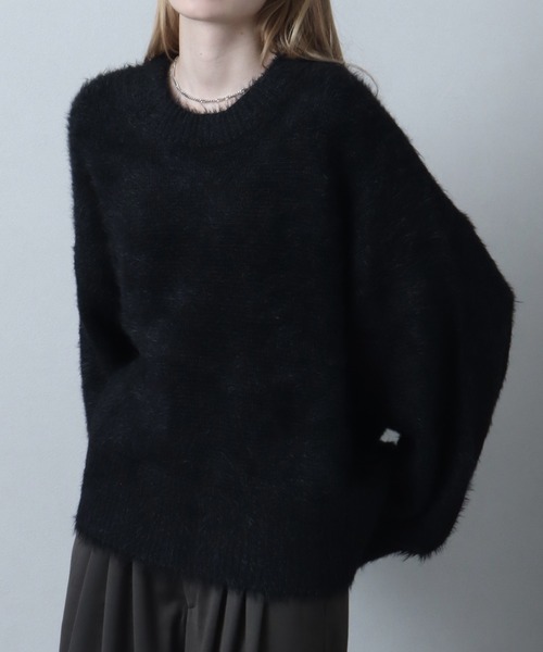 セーター ニット 「welise/ウェライズ」リッチシャギー