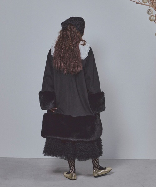 manana suerte（マニャーナスエルテ） ノーカラーコート コート