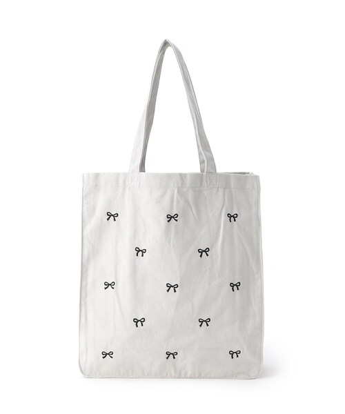 TKSオリジナル スクラッチ ロゴ入りリボントート バック TKSオリジナル