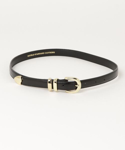 ベルト　ゴールドバックル 　110cm （スタイリストの私物） DOUBLE STANDARD CLOTHING ベルト ゴールドバックルベルト