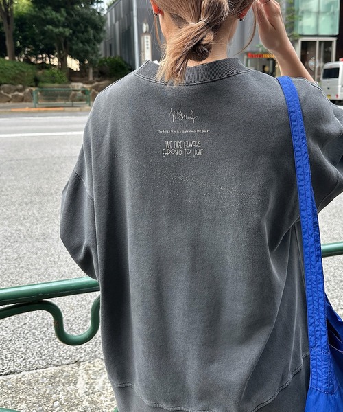 ANME トレーナー スウェット 宇宙プリント裏毛スウェットトップス