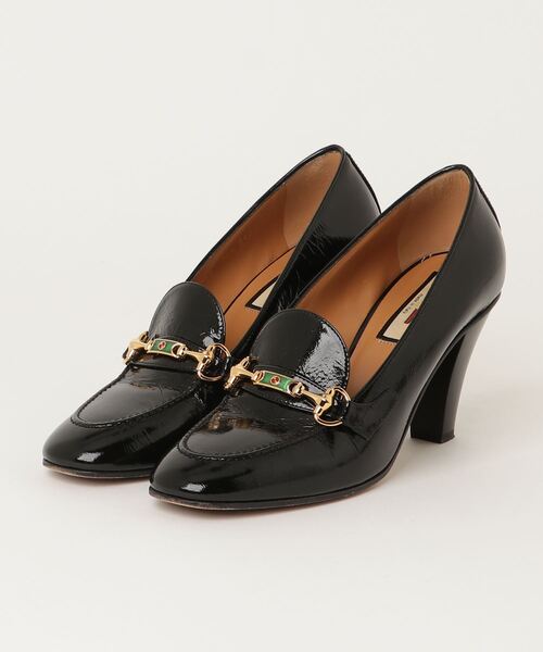 GUCCI」 パンプス 36.5 ブラック レディース レディースファッション