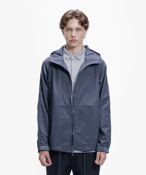 LACOSTE（ラコステ） ナイロンジャケット 撥水防風 ドロストコード