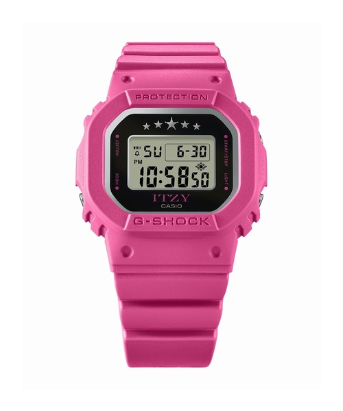当選品 レア ITZY チェリョン 直筆サイン入り G-SHOCK 腕時計 G-SHOCK gショック 腕時計 レディース ITZYコラボレーションモデル