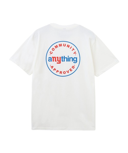 tシャツ ANYTHING COMMUNITY APPROVED T-SHIRT ANY-63 メンズ