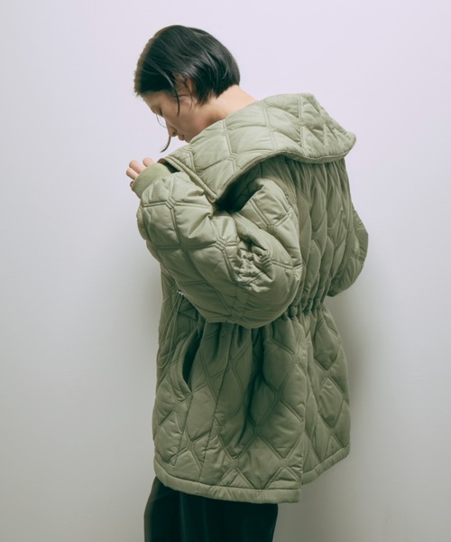 ジャケット・アウター beeden BIG COLLAR COMPACT COAT BIG COLLAR