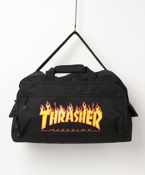 THRASHER（スラッシャー） ボストンバッグ ロゴ2WAYボストンバッグ