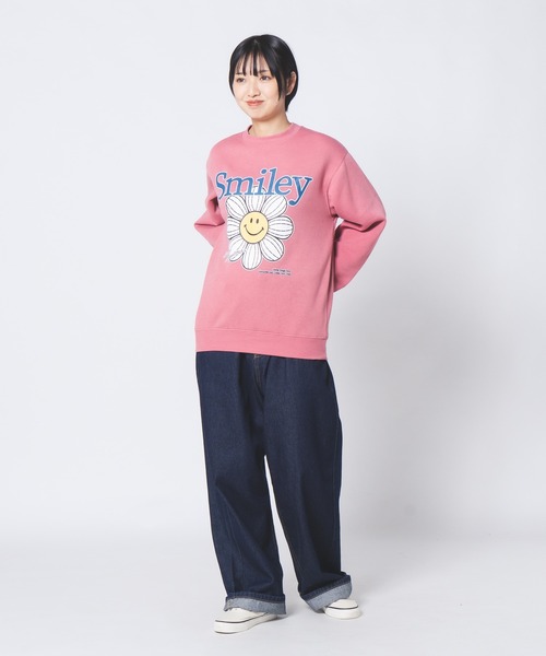 SMILEY FACE（スマイリーフェイス） トレーナー スウェット 「SMILEY