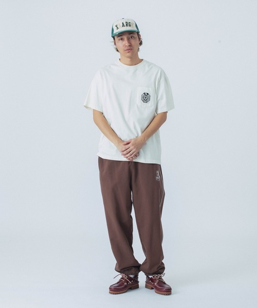 早い者勝ち XLARGE EAGLE S/S POCKET TEE バックプリント◎ XLARGE tシャツ EAGLE S/S POCKET TEE メンズ レディース