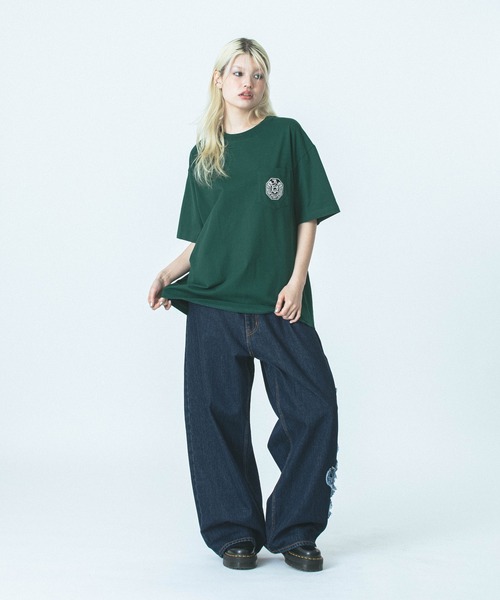 早い者勝ち XLARGE EAGLE S/S POCKET TEE バックプリント◎ X-LARGE|エクストララージ】EAGLE S/S POCKET TEE(BLACK)公式
