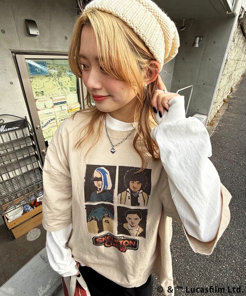 tシャツ 「SKELETON CREW」BIG TEE/ユニセックス レディース メンズ